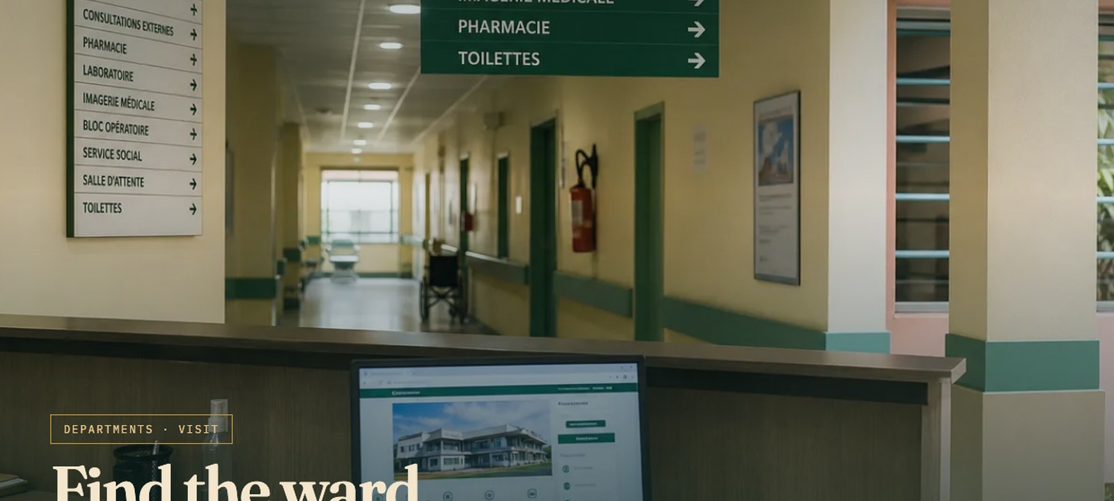 Hospital banner