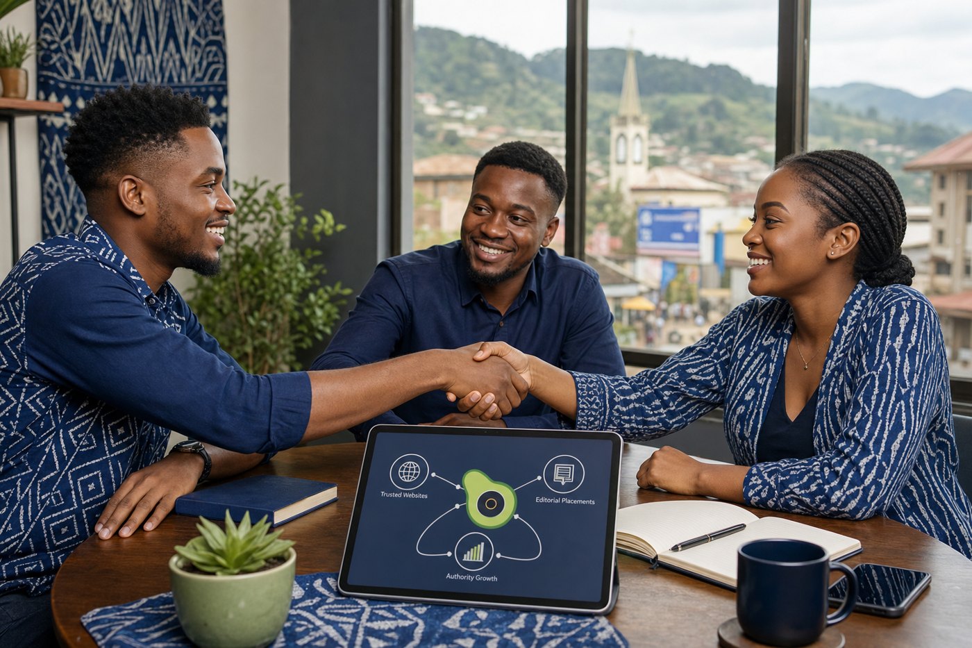 Partnerships that build authority