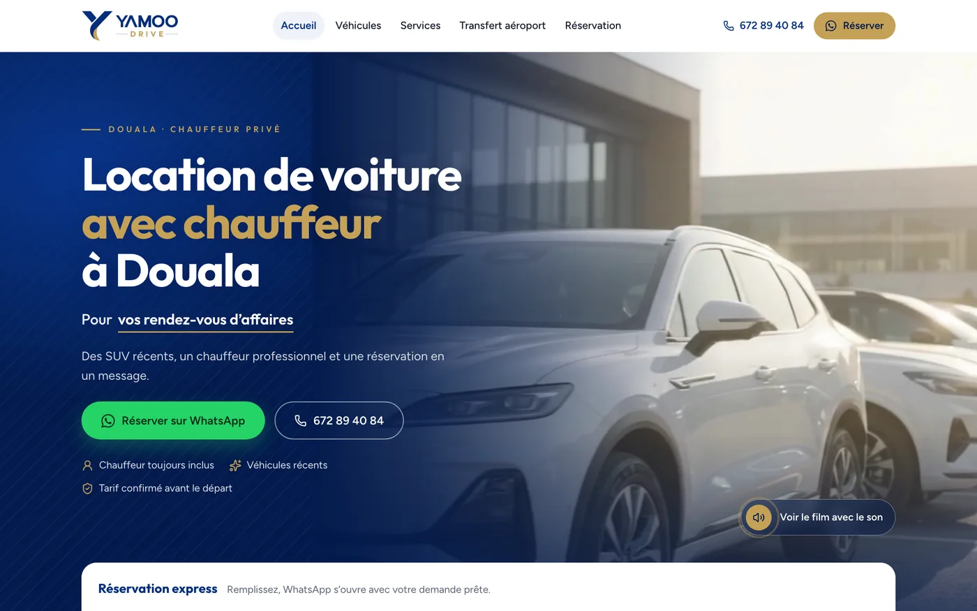 Yamoo Drive — website concept + print